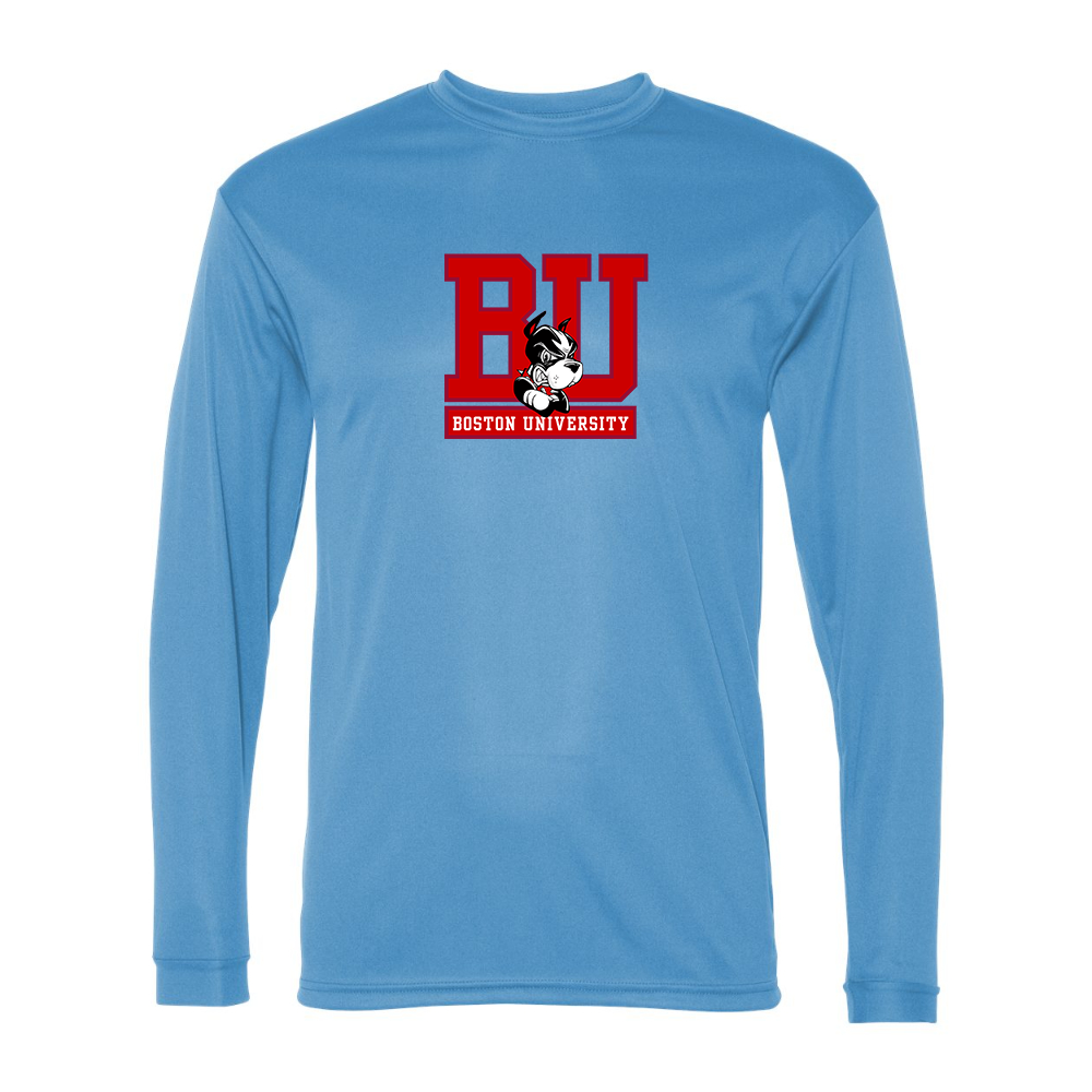 Men's Boston University Terriers Performance Long Sleeve T-Shirt