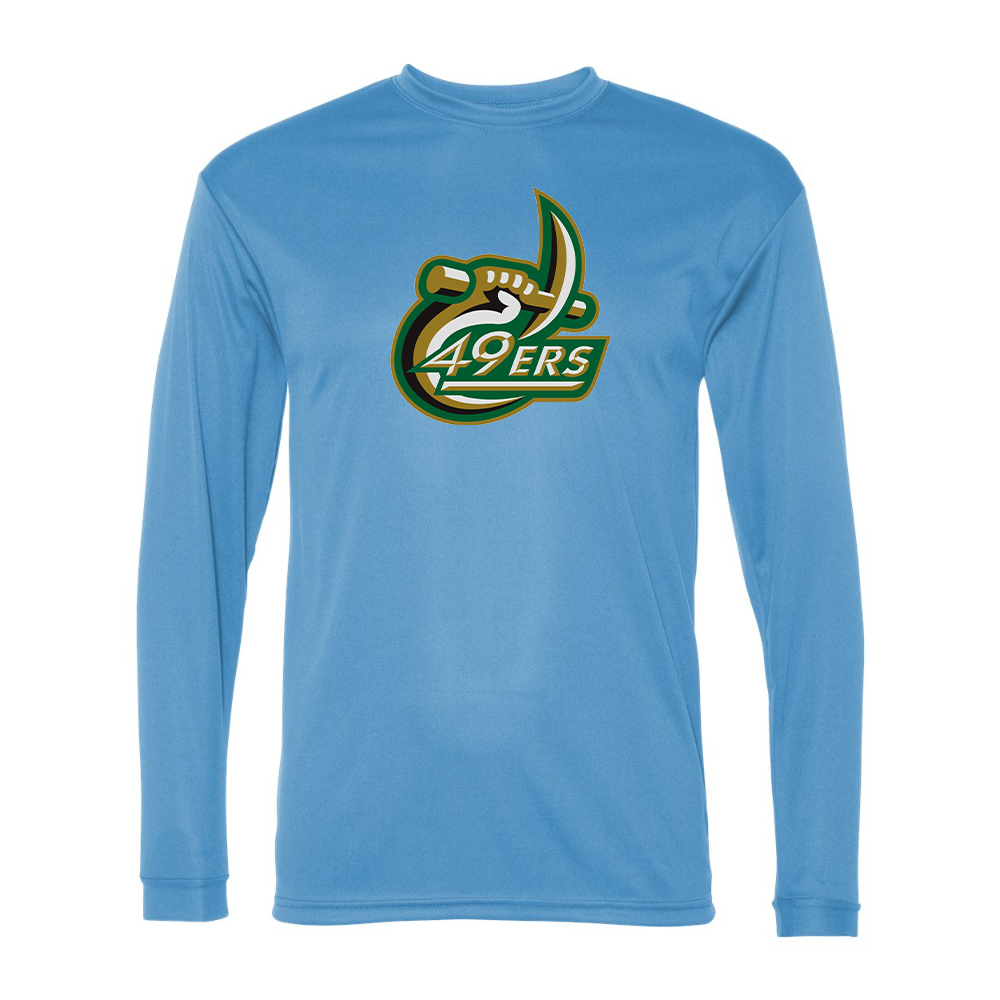 Men's Charlotte 49ers Performance Long Sleeve T-Shirt