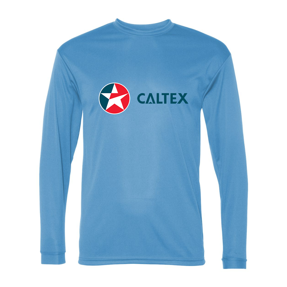 Men's Caltex Gas Station  Performance Long Sleeve T-Shirt