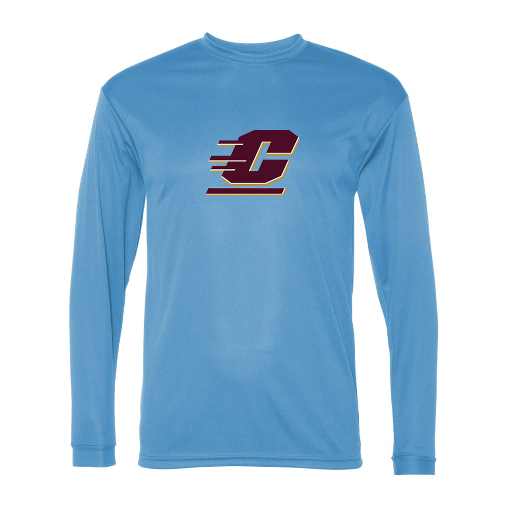 Men's Central Michigan Chippewas  Performance Long Sleeve T-Shirt