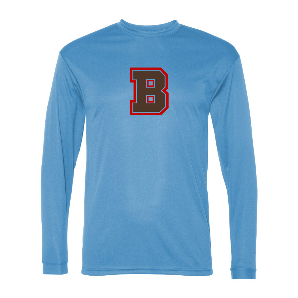 Men's Brown Bears Performance Long Sleeve T-Shirt