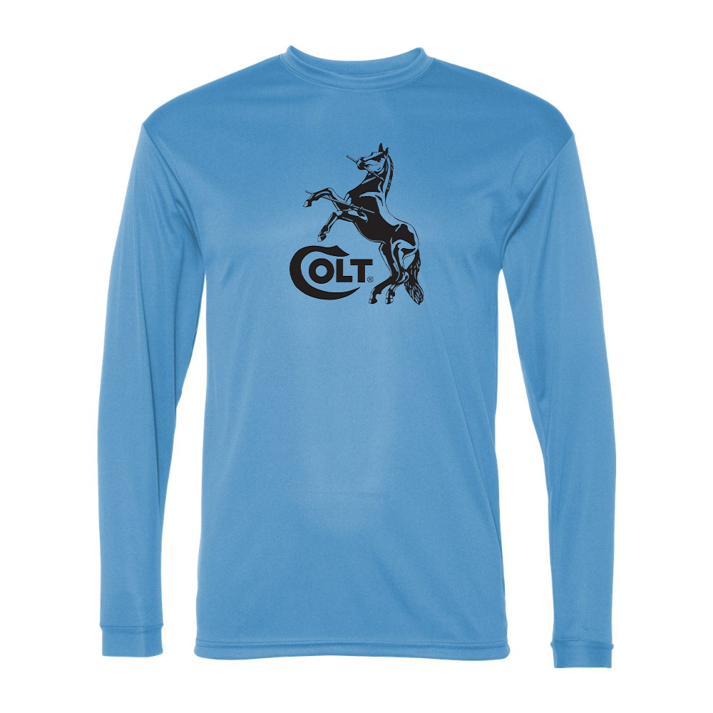Men's  Colt Horse  Performance Long Sleeve T-Shirt
