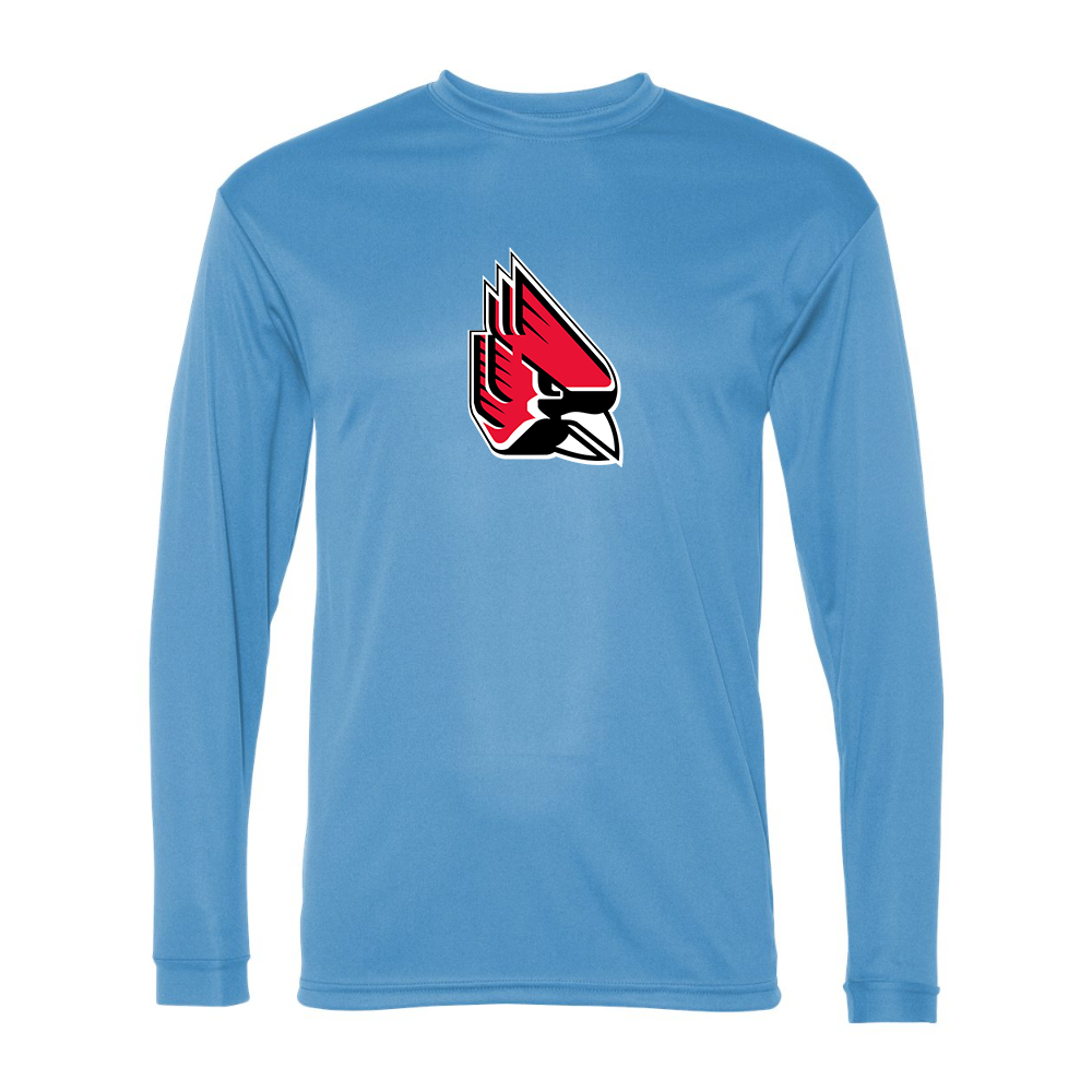 Men's Ball State Cardinals Performance Long Sleeve T-Shirt