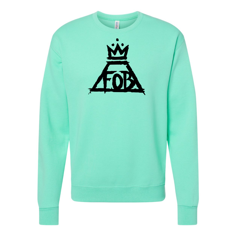 Men's Fall Out Boy  JERZEES NuBlend Crewneck Sweatshirt