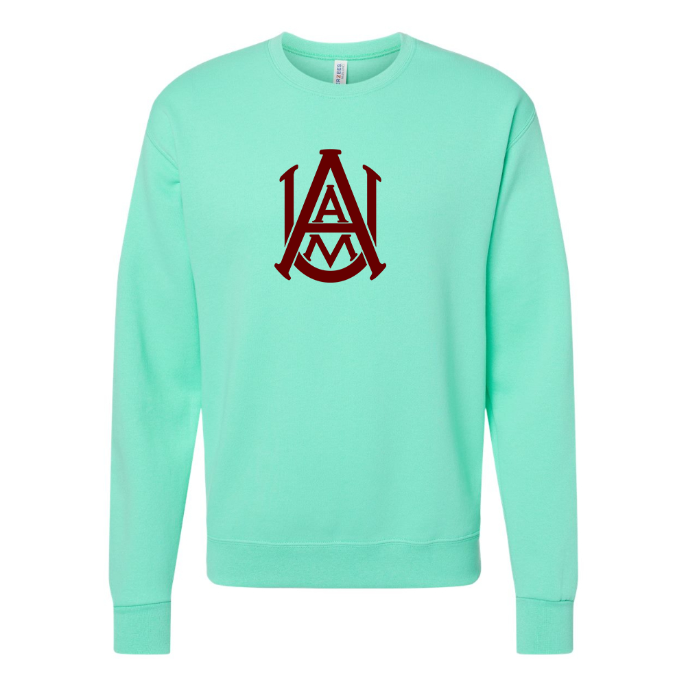 Men's Alabama AM Bulldogss   JERZEES NuBlend Crewneck Sweatshirt