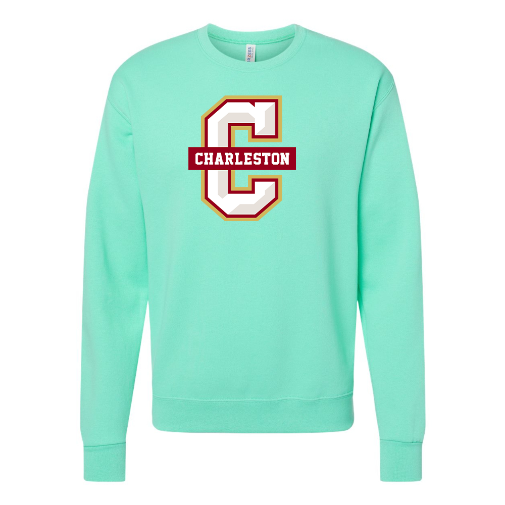 Men's Charleston Cougars JERZEES NuBlend Crewneck Sweatshirt