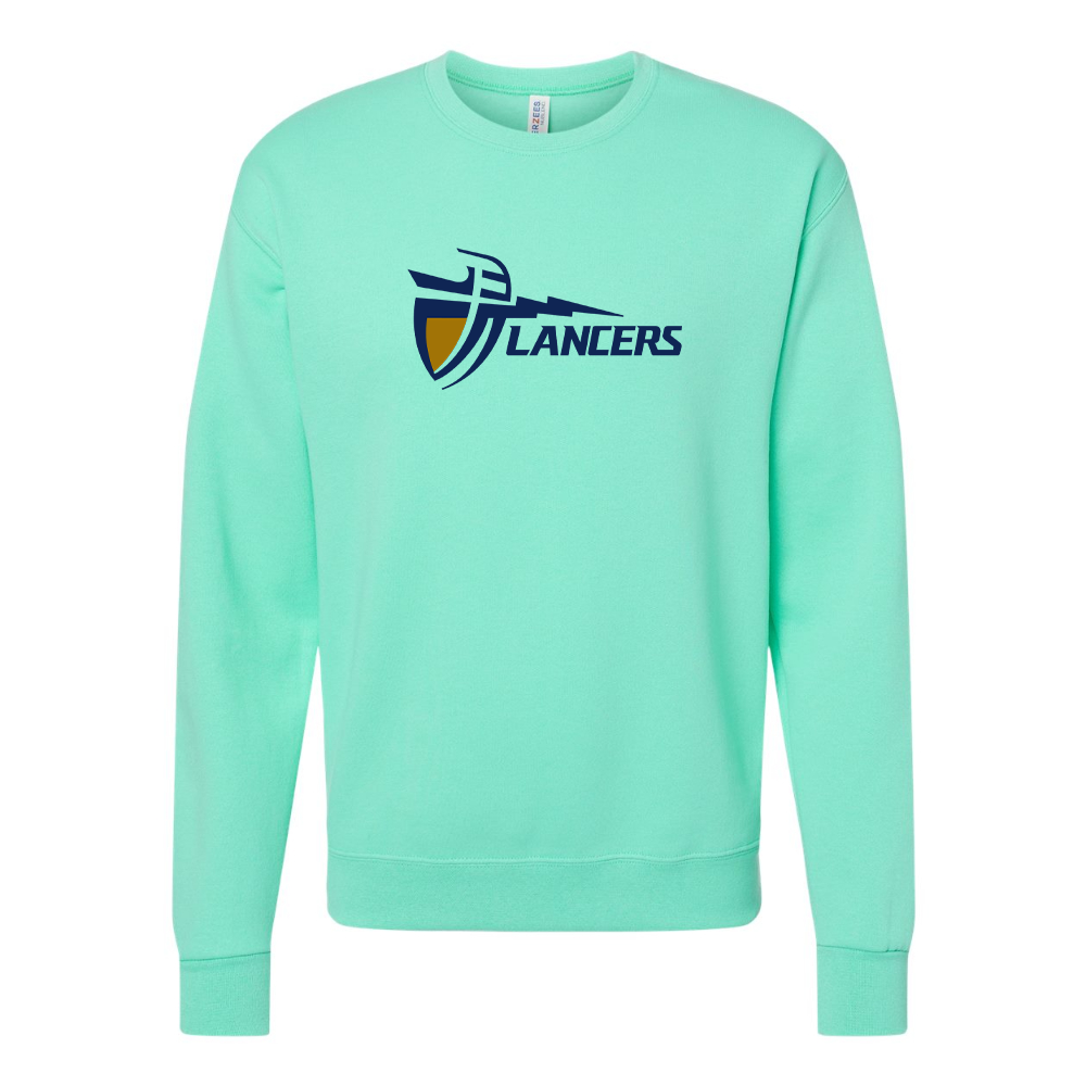 Men's California Baptist Lancers JERZEES NuBlend Crewneck Sweatshirt