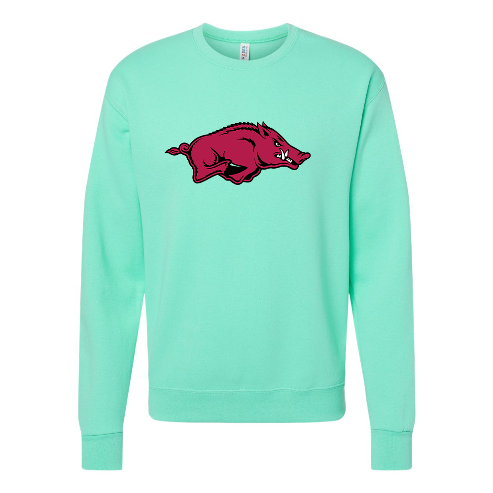 Men's Arkansas Razorbacks JERZEES NuBlend Crewneck Sweatshirt