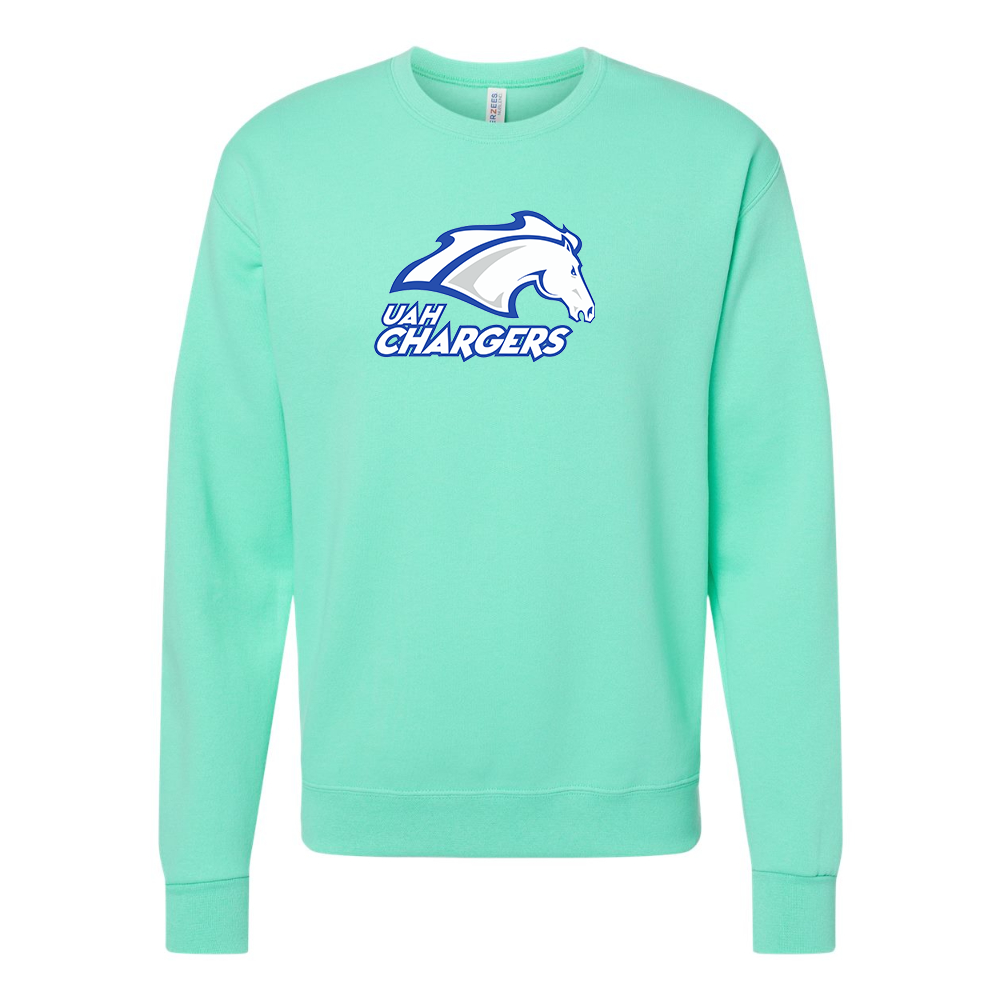 Men's Alabama Huntsville Chargers JERZEES NuBlend Crewneck Sweatshirt