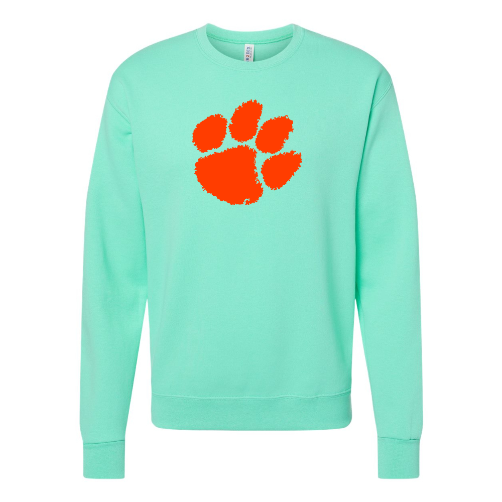 Men's Clemson Tigers JERZEES NuBlend Crewneck Sweatshirt