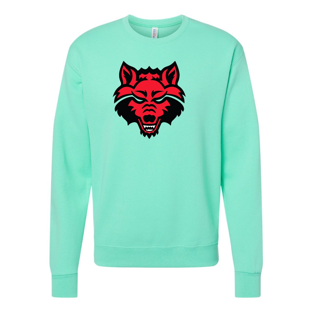 Men's Arkansas State Red Wolves JERZEES NuBlend Crewneck Sweatshirt