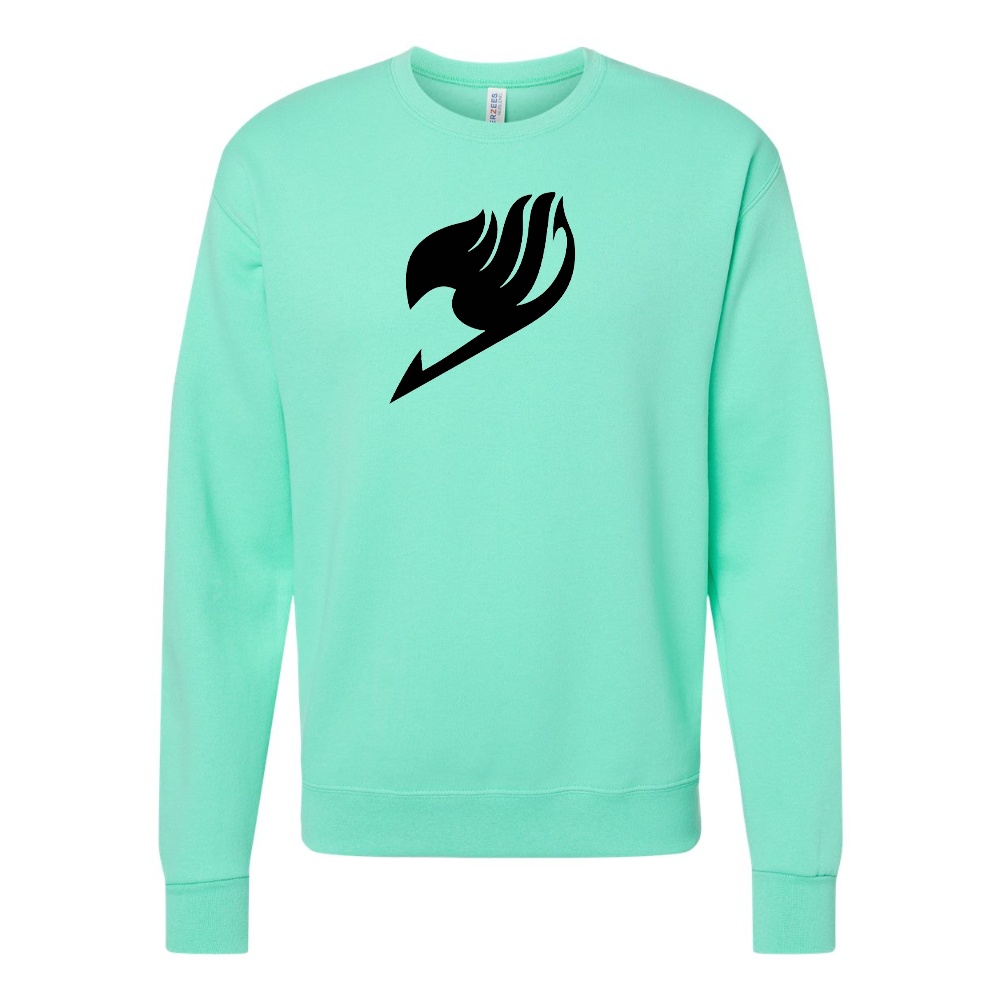 Men's  Fairy Tail  JERZEES NuBlend Crewneck Sweatshirt