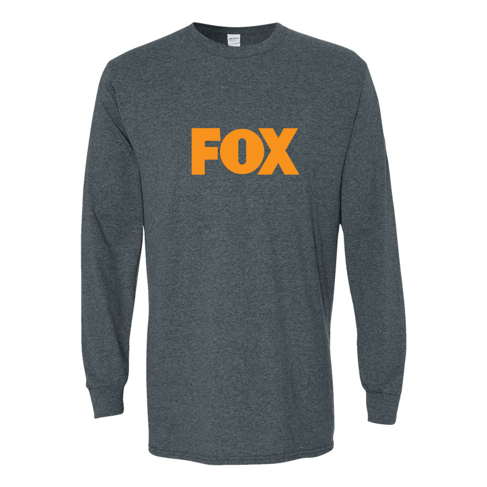 Men's  Fox  Gildan Heavy Cotton Long Sleeve T-Shirt