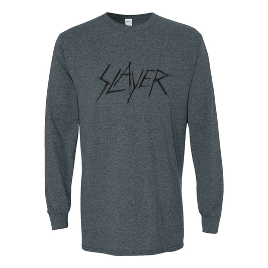 Men's  Slayer Carved Gildan Heavy Cotton Long Sleeve T-Shirt
