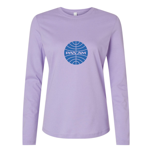 BELLA CANVAS Pan Am Jersey Long Sleeve Tee