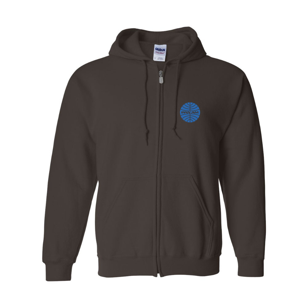 Men's Pan Am   Gildan  Heavy Blend Full Zip Hooded Sweatshirt