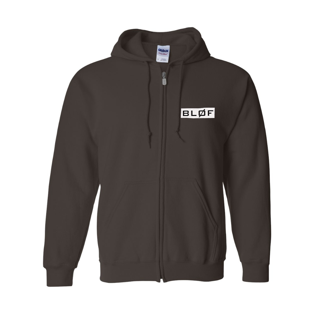 Men's   BLØF   Gildan  Heavy Blend Full Zip Hooded Sweatshirt