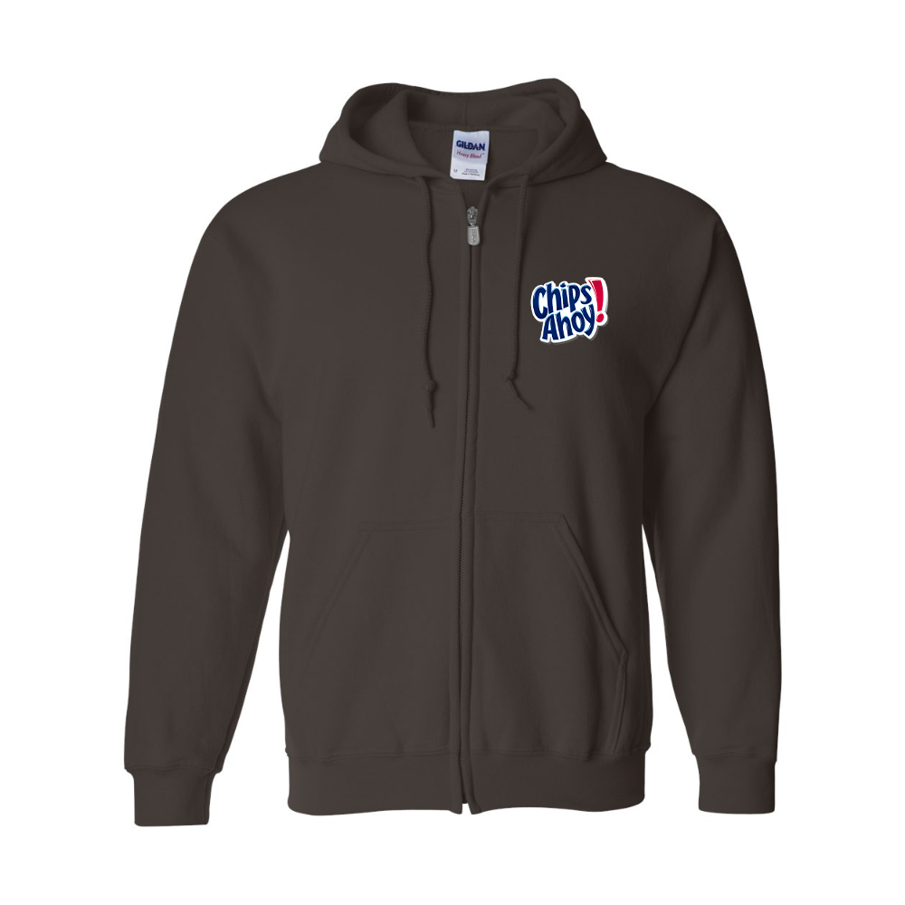 Men's  Chips Ahoy  Gildan  Heavy Blend Full Zip Hooded Sweatshirt