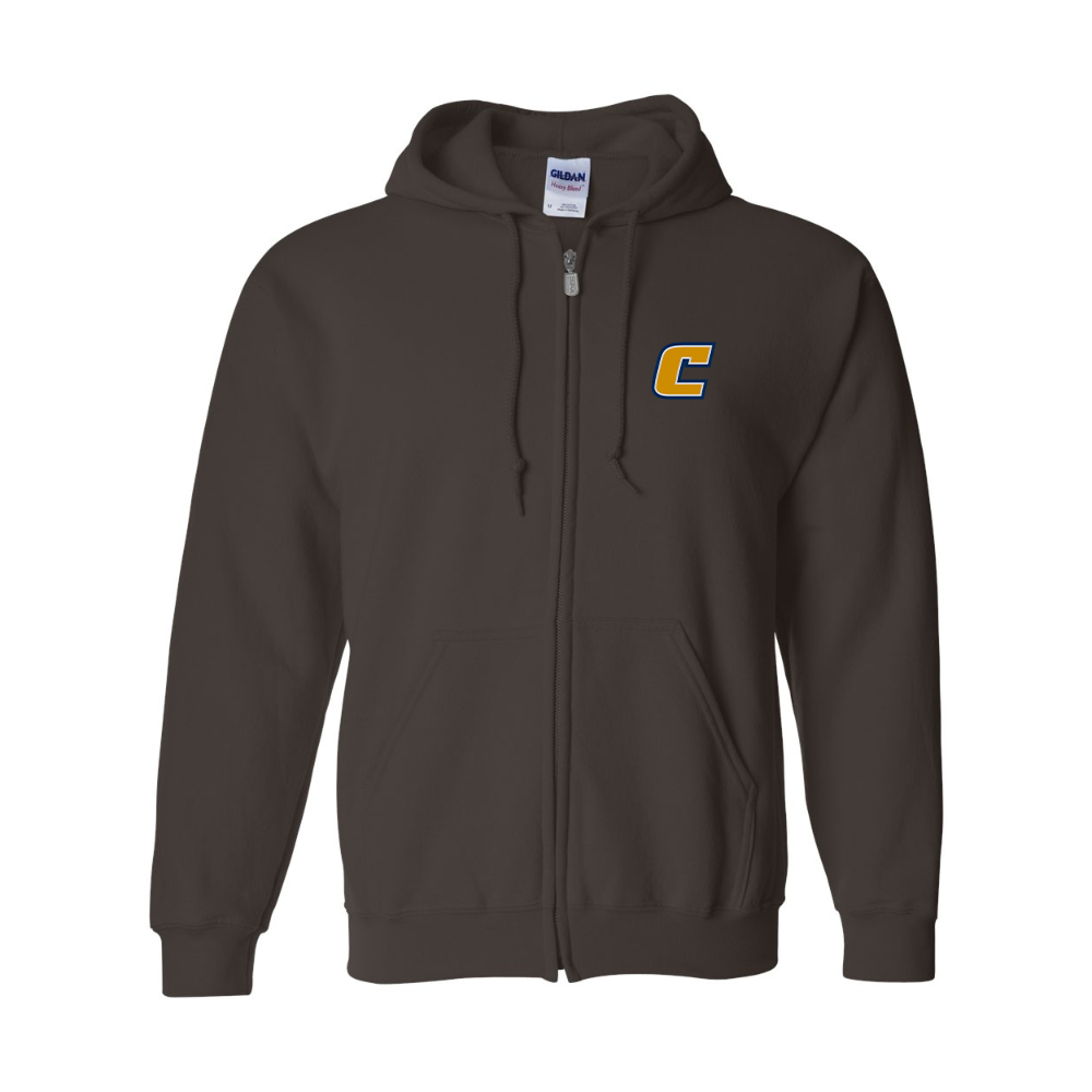 Men's  Chattanooga Mocs Gildan  Heavy Blend Full Zip Hooded Sweatshirt
