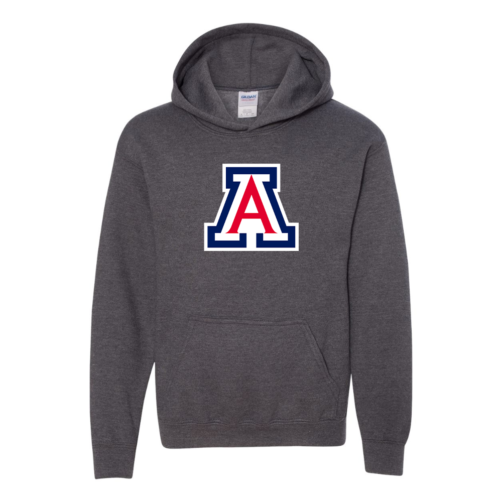 Youth  Arizona Wildcats Gildan Heavy Blend  Hooded Sweatshirt