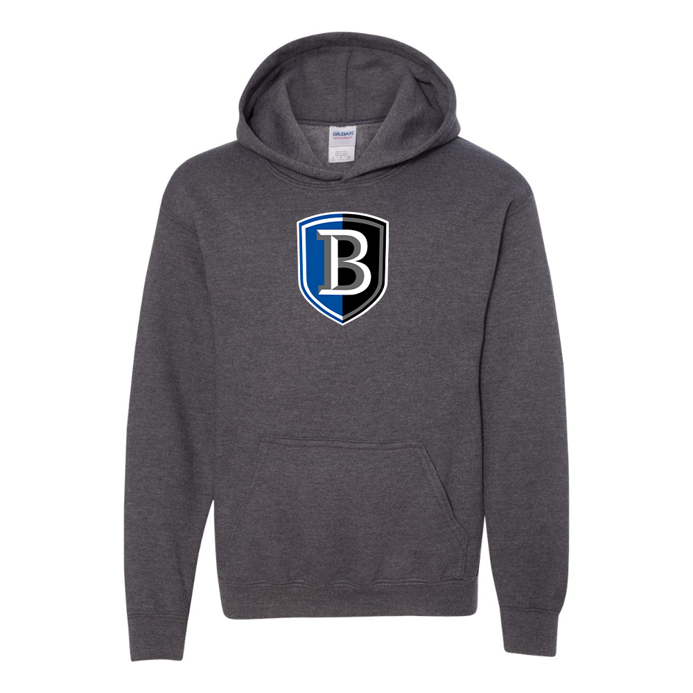 Youth  Bentley Falcons Gildan Heavy Blend  Hooded Sweatshirt
