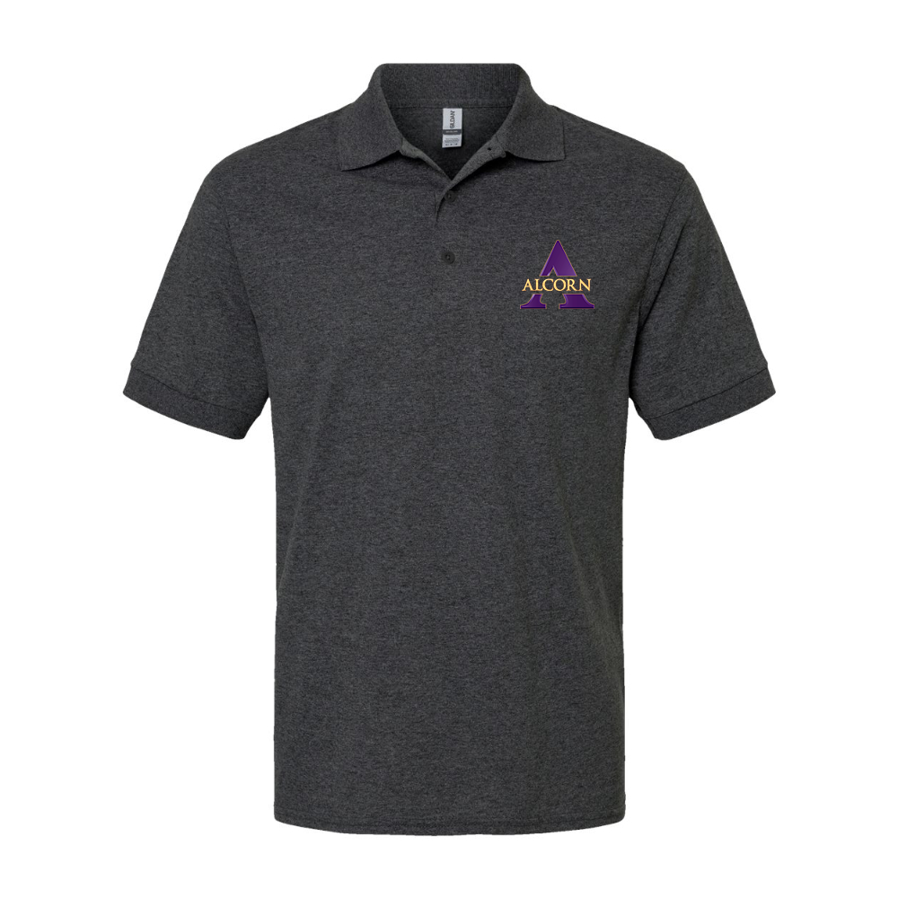 Men's Alcorn State Braves Wildcats Dry Blend Jersey Polo