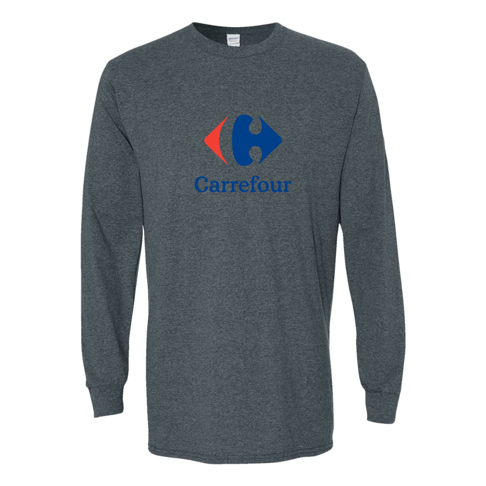 Men's Carrefour  Gildan Heavy Cotton Long Sleeve T-Shirt