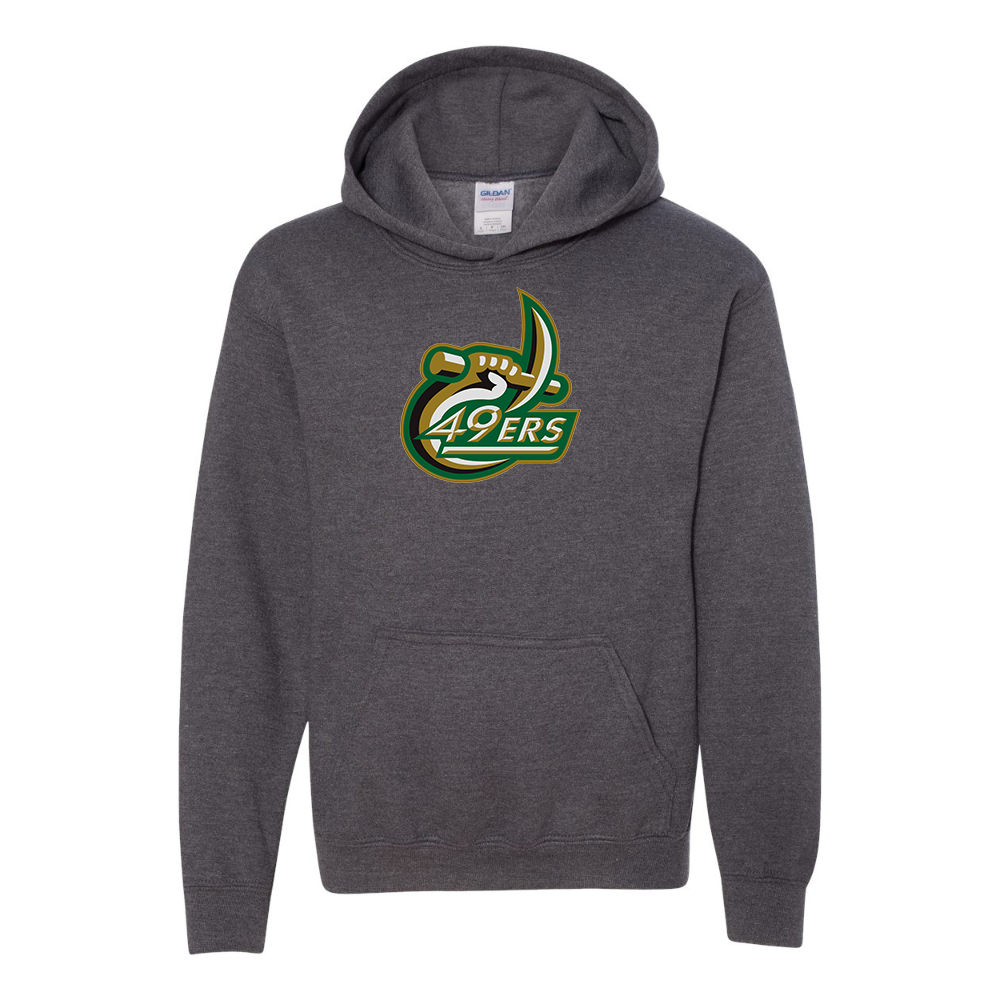 Youth  Charlotte 49ers Gildan Heavy Blend  Hooded Sweatshirt