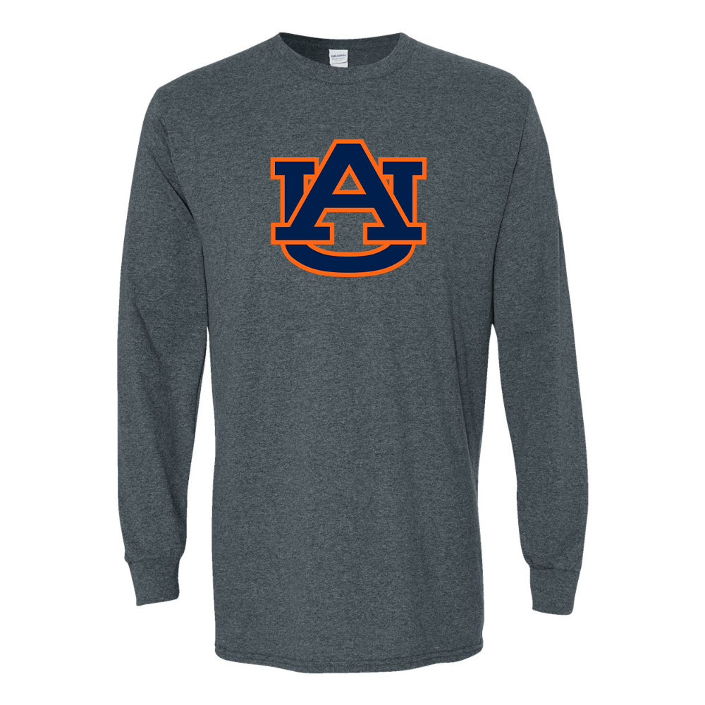 Men's  Auburn Tigers  Gildan Heavy Cotton Long Sleeve T-Shirt