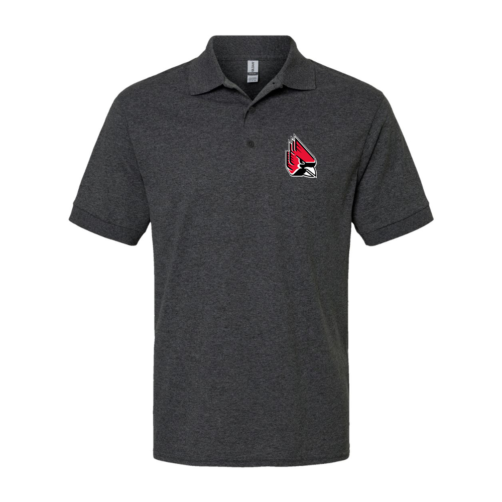 Men's  Ball State Cardinals Dry Blend Jersey Polo