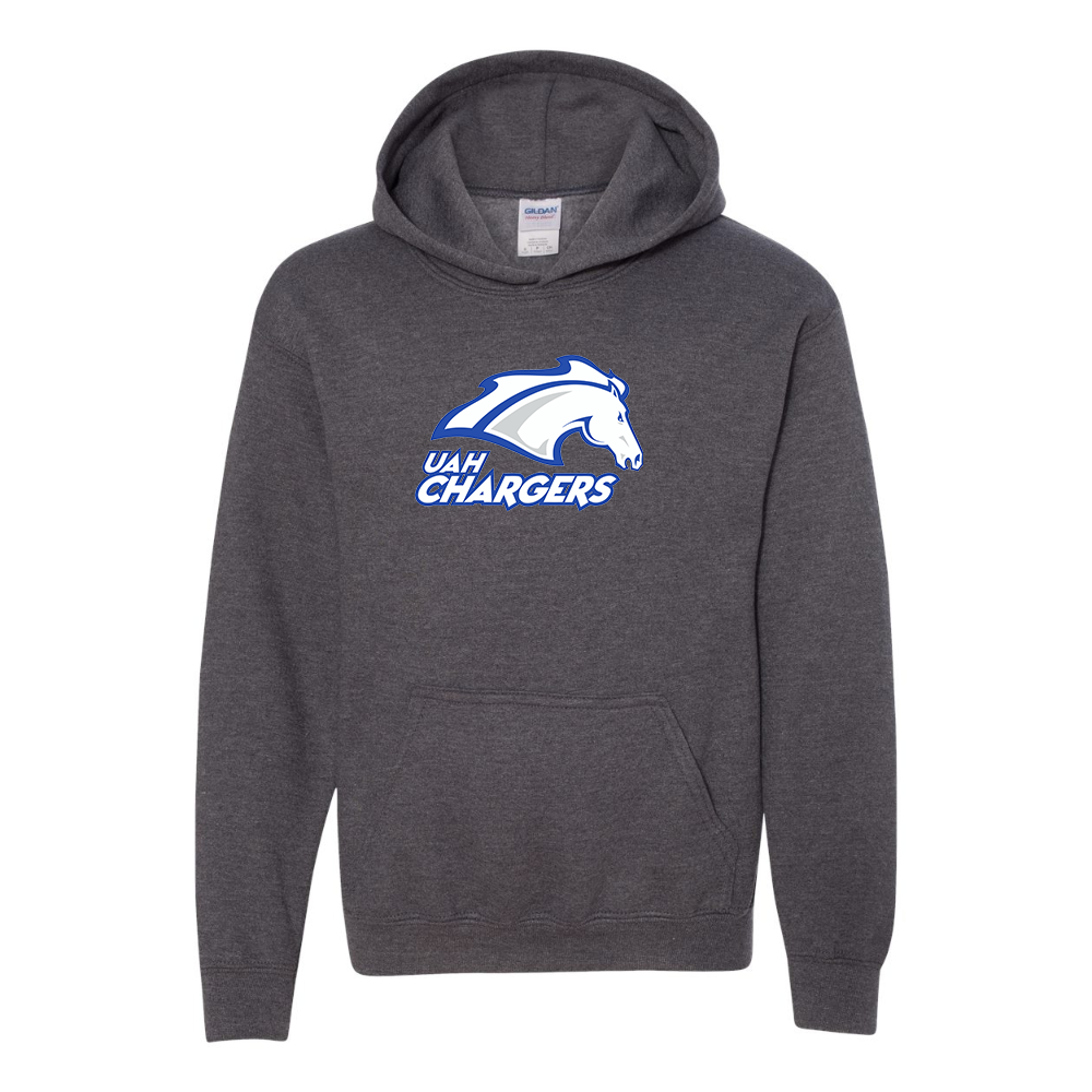 Youth Alabama Huntsville Chargers Gildan Heavy Blend  Hooded Sweatshirt