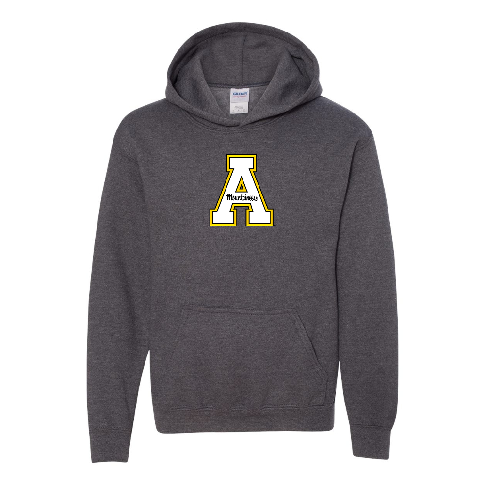 Youth  Appalachian State Mountaineers Gildan Heavy Blend  Hooded Sweatshirt