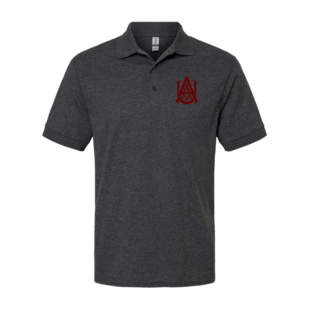 Men's Alabama AM Bulldogs Gildan Dry Blend Jersey Polo