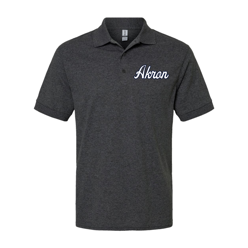 Men's Akron Zips Gildan Dry Blend Jersey Polo