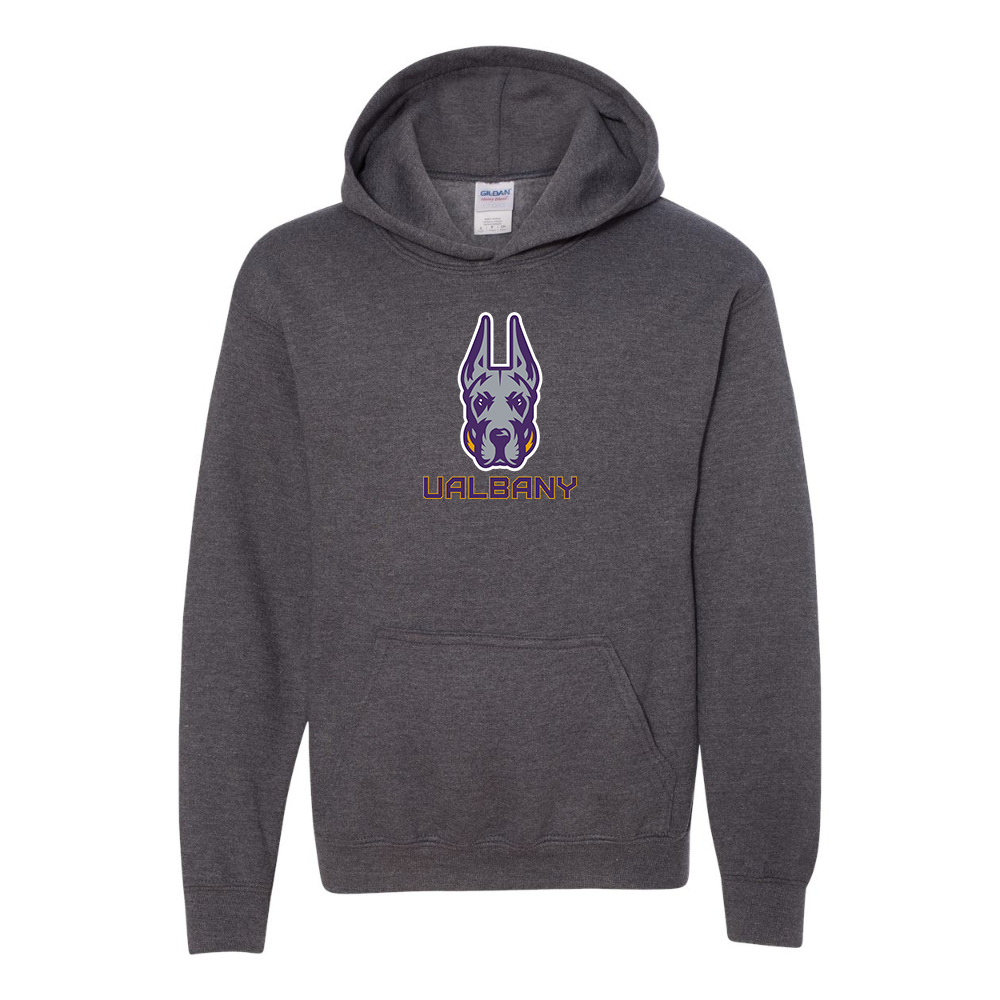 Youth Albany Great Danes Gildan Heavy Blend  Hooded Sweatshirt