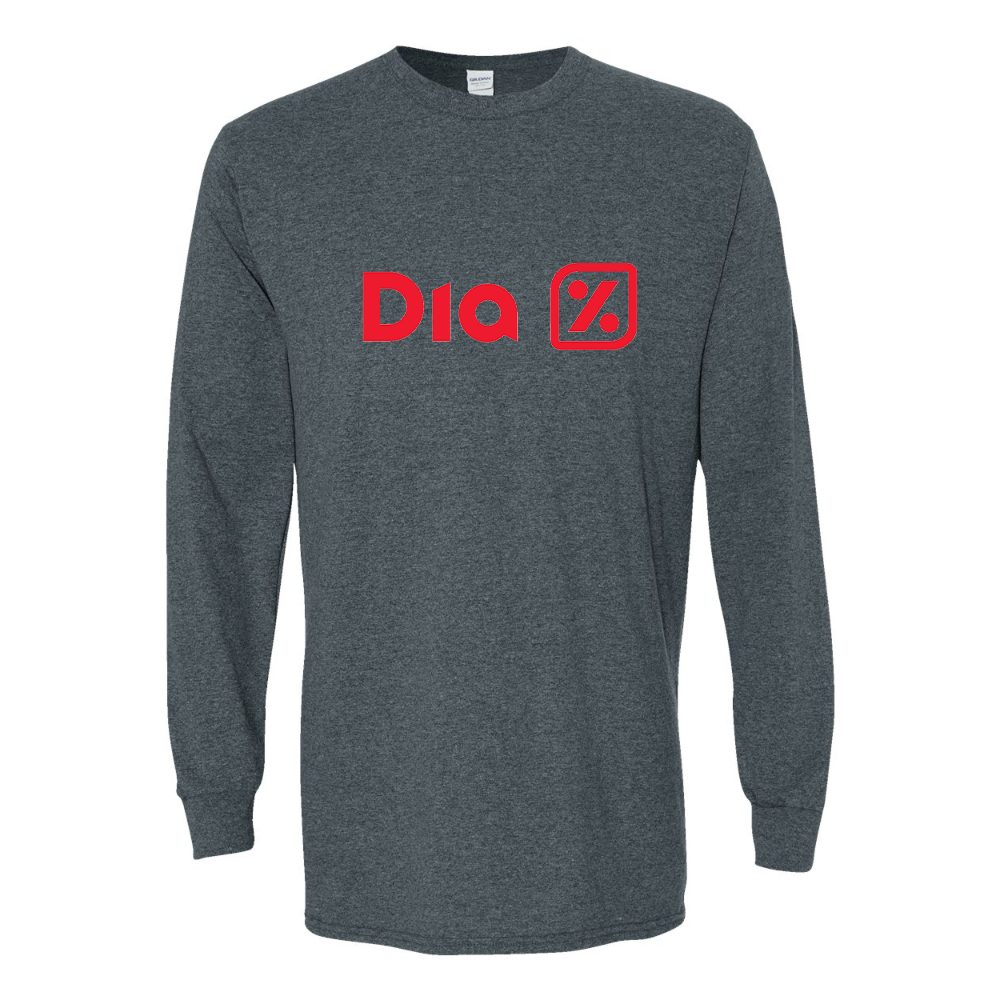 Men's Dia  Gildan Heavy Cotton Long Sleeve T-Shirt