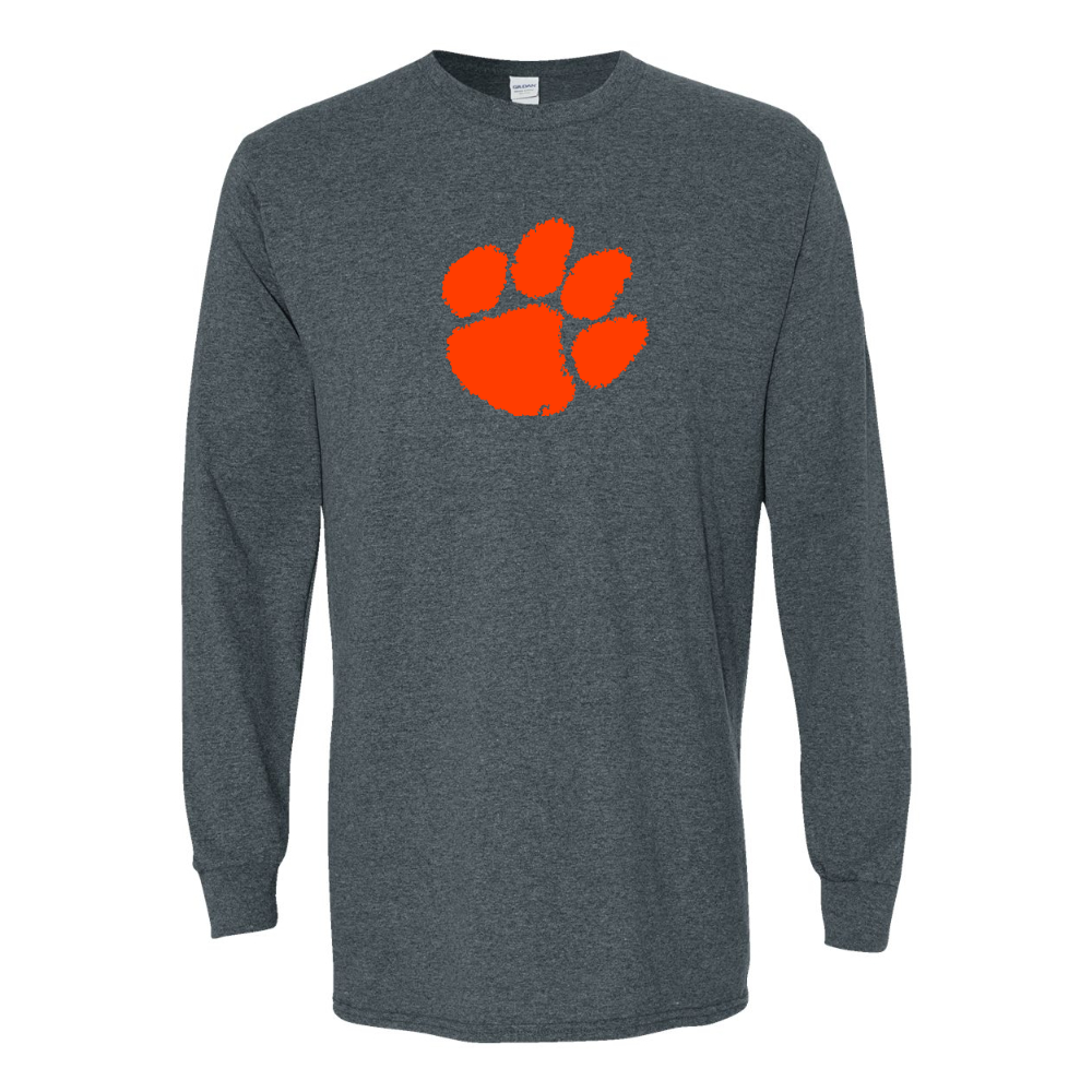 Men's Clemson Tigers Gildan Heavy Cotton Long Sleeve T-Shirt