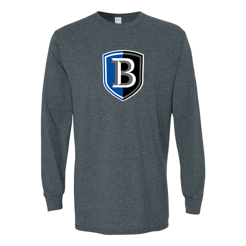 Men's   Bentley Falcons  Gildan Heavy Cotton Long Sleeve T-Shirt