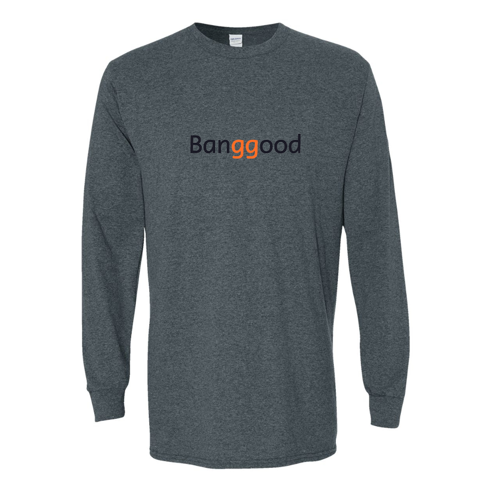 Men's  Banggood  Gildan Heavy Cotton Long Sleeve T-Shirt