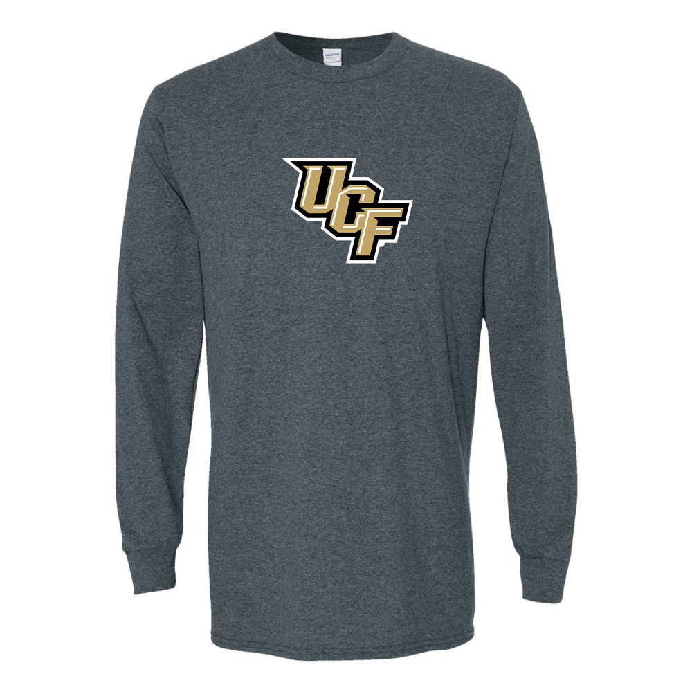 Men's Central Florida Knights   Gildan Heavy Cotton Long Sleeve T-Shirt