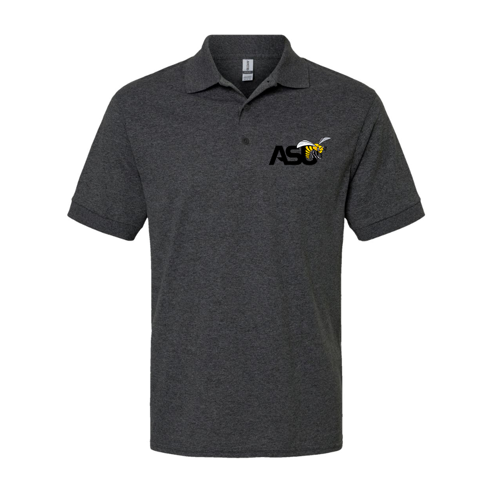 Men's Alabama State Hornets Wildcats Dry Blend Jersey Polo