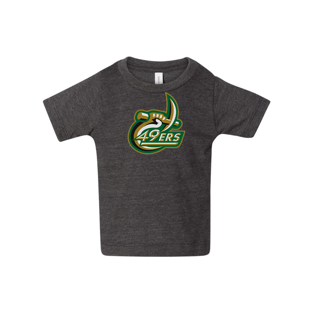 Charlotte 49ers BELLA CANVAS Infant Jersey Tee