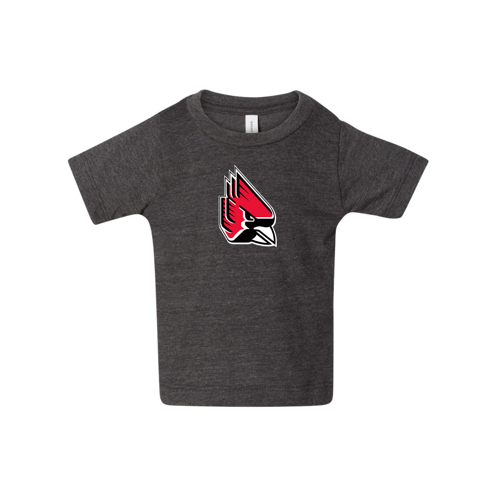 Ball State Cardinals BELLA CANVAS Infant Jersey Tee