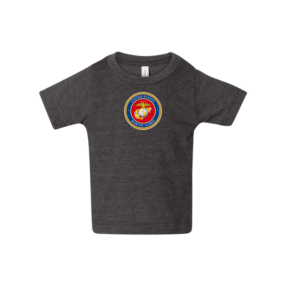 USMC Emblem  BELLA CANVAS Infant Jersey Tee