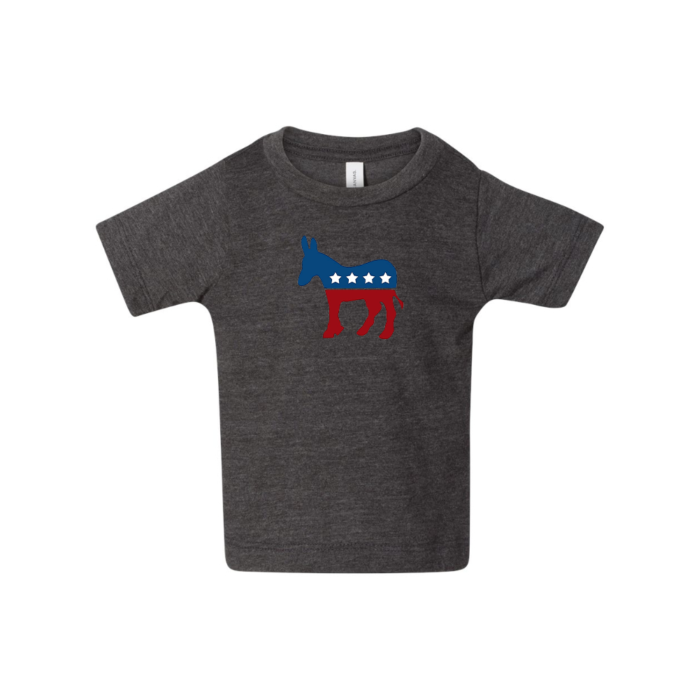 Democrat Election Symbol BELLA CANVAS Infant Jersey Tee