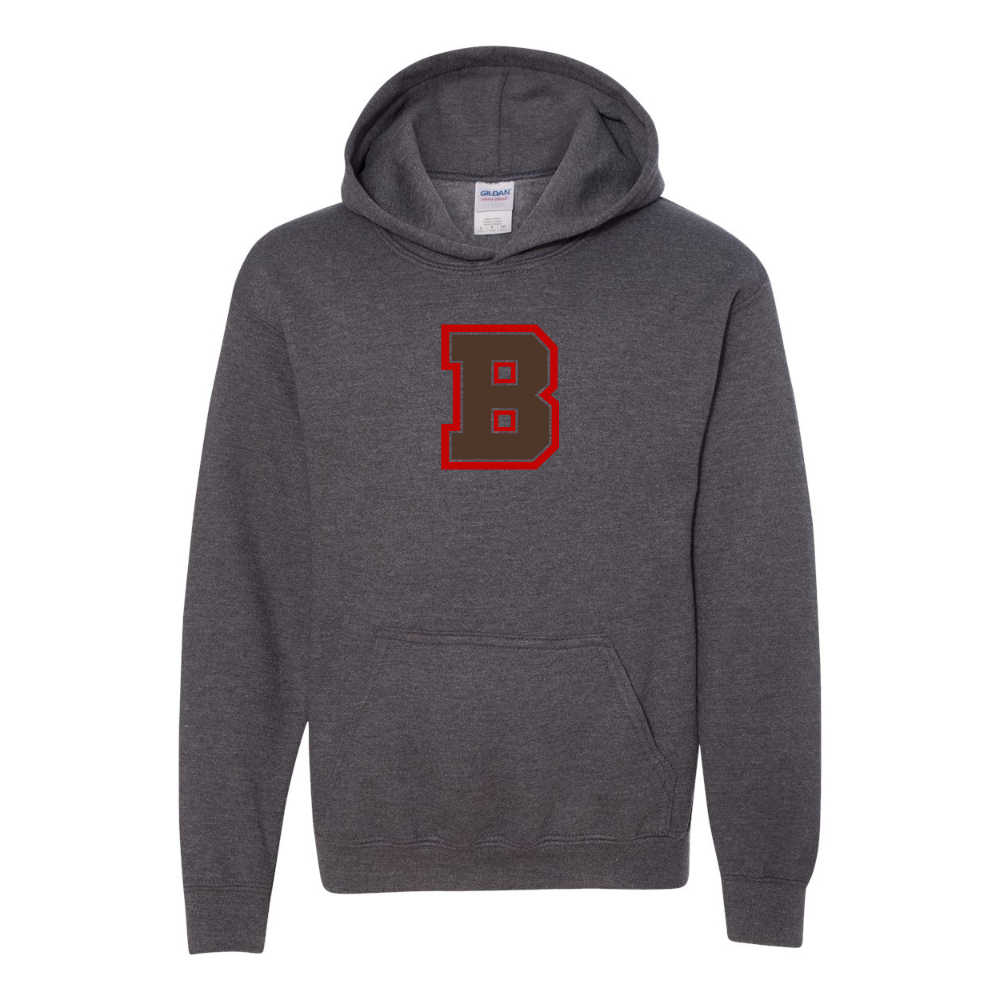 Youth  Brown Bears  Gildan Heavy Blend  Hooded Sweatshirt