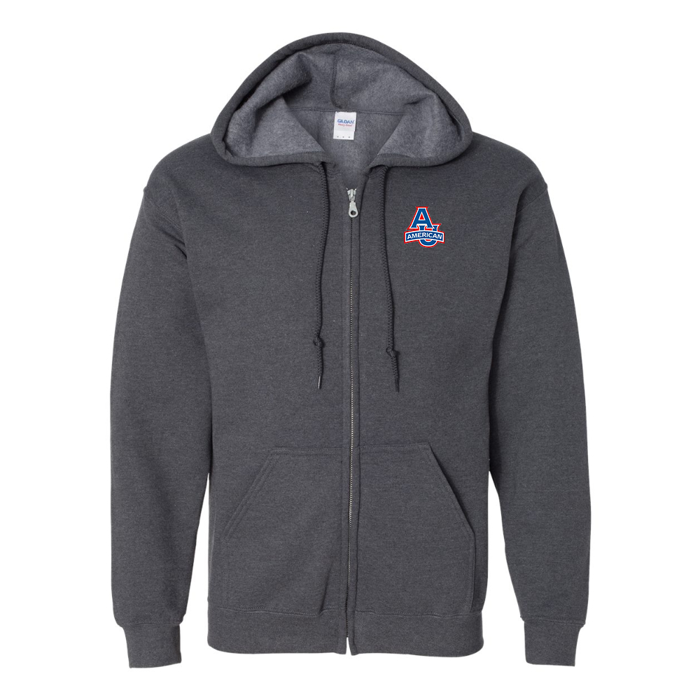 Men's  American Eagles  Gildan  Heavy Blend Full Zip Hooded Sweatshirt