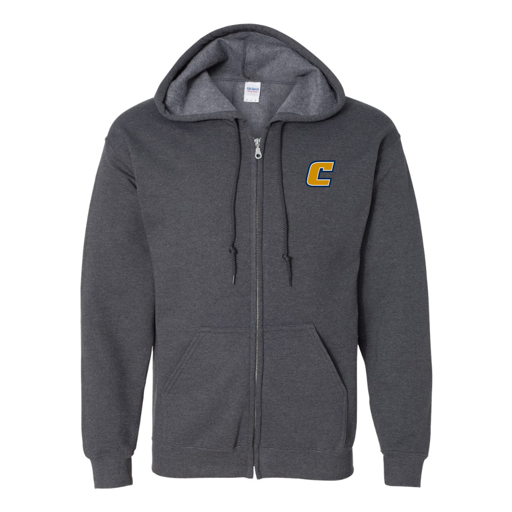 Men's  Chattanooga Mocs Gildan  Heavy Blend Full Zip Hooded Sweatshirt