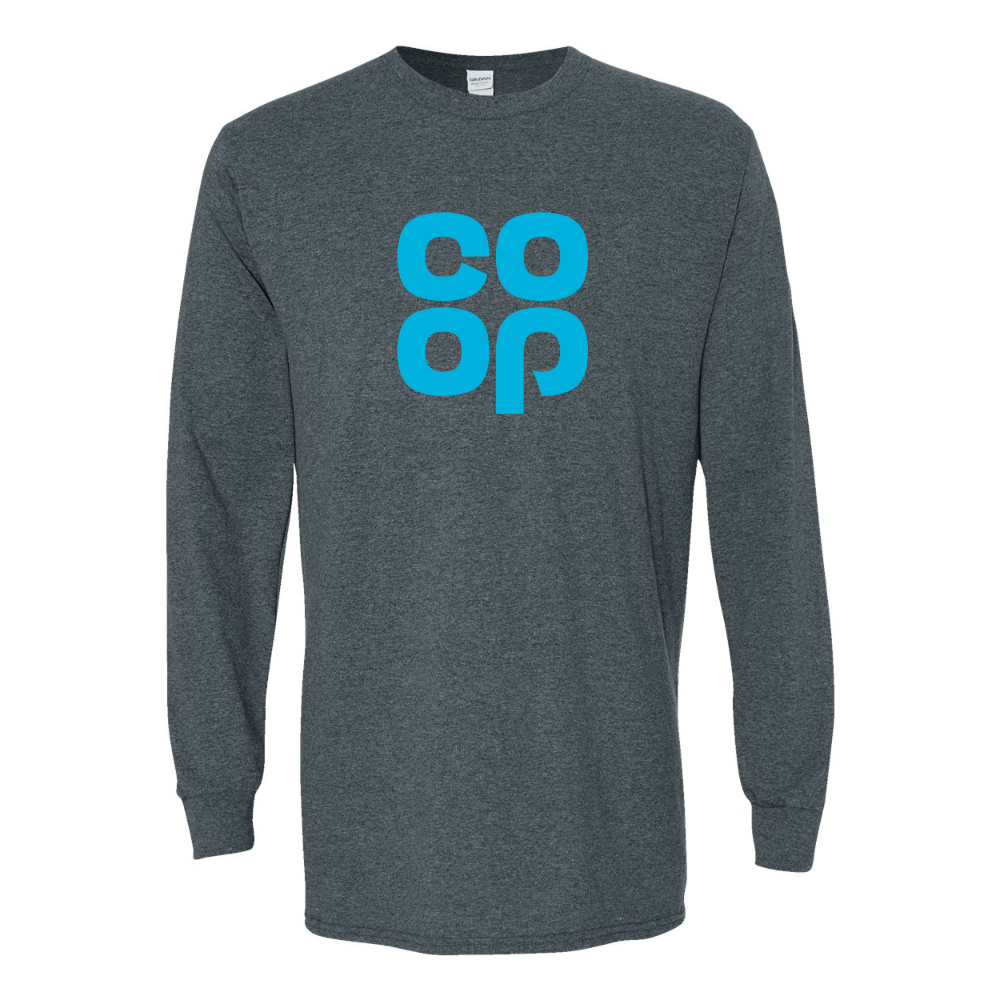 Men's CoOp Gildan Heavy Cotton Long Sleeve T-Shirt