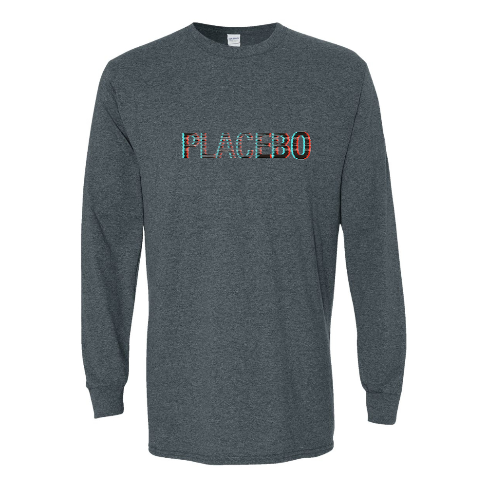 Men's Placebo Gildan Heavy Cotton Long Sleeve T-Shirt